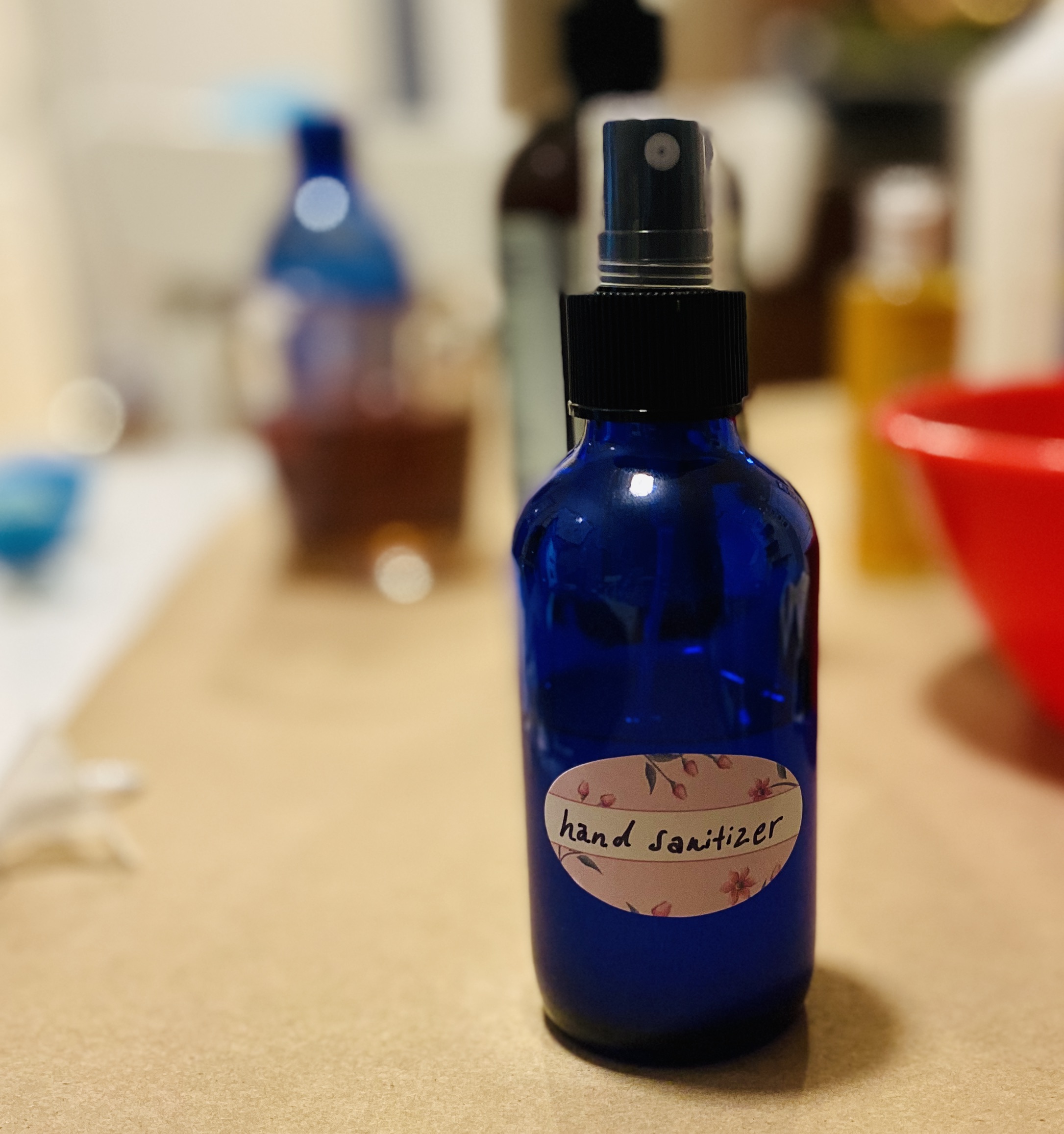 All-Natural Hand Sanitizing Spray - The Frosted Flamingo
